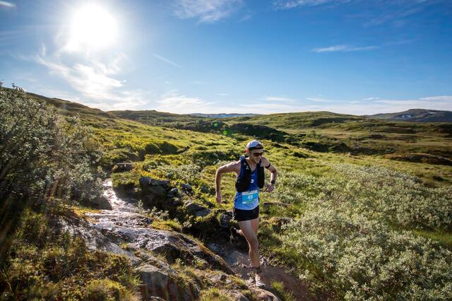 Miklos Öri var årets suverent raskeste på de 95 kilometerne rundt Hardangejøkulen. (Foto: Kai-Otto Melau)