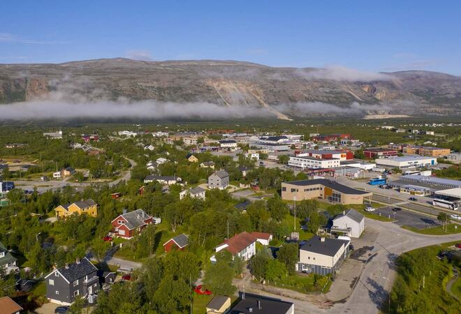 Bilde av Lakselv sentrum