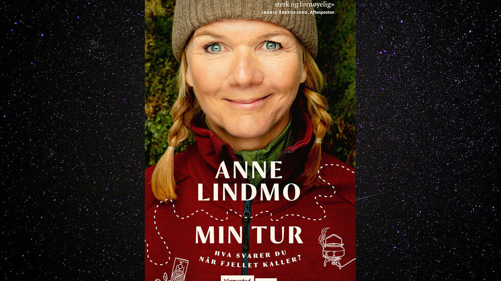 Anne Lindmo deler sin egen turglede med leserne i boka «Min tur».