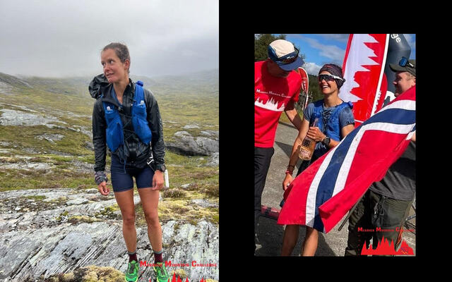 Kristin Solbakken, Hell Ultraløperklubb, suveren vinner av MMC 100M Dødsmarsjen 2024. (Alle foto: Meråker Mountain Challenge)