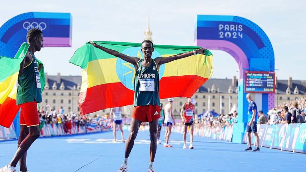 Tamirat Tola vinner maraton