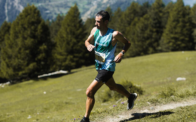 Kilian Jornet løp fra alle konkurrentene og føyde nok en prestisjefylt seier til sin lange merittliste. (Foto: @rising.story_@colinolivero_GTWS_SierreZinal)