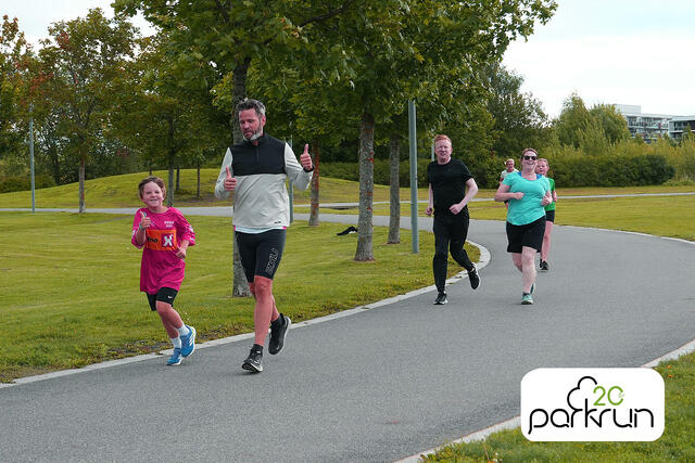 Parkrun fra Fornebu. (Foto: Nansenparken Parkrun)