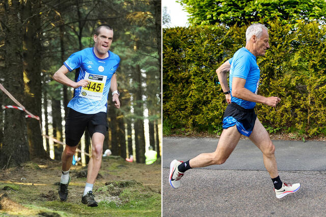 Andreas Penne Nygård og Ivar Andreas Sandø sørget for norske VM-medaljer i terrengløp. (Foto: Henning Wiig / Arne Dag Myking)
