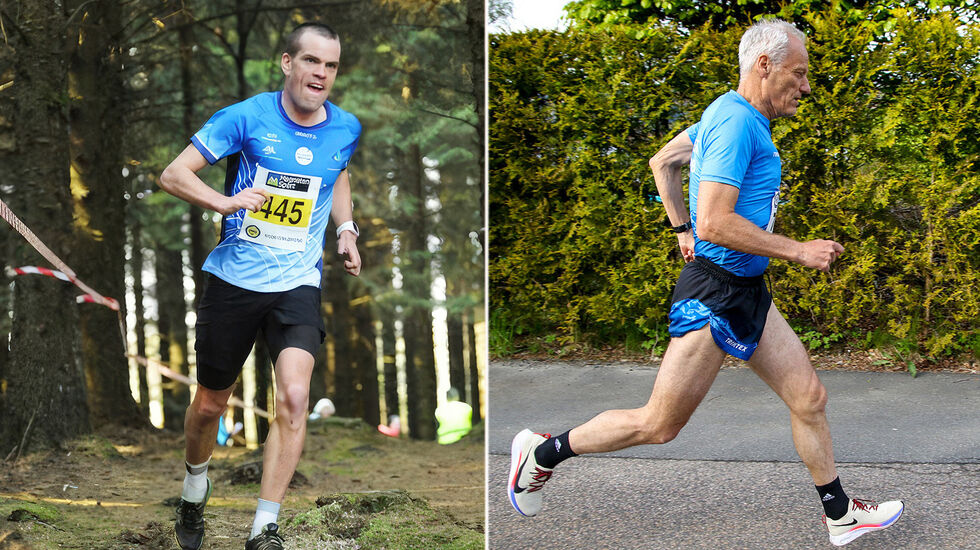 Andreas Penne Nygård og Ivar Andreas Sandø sørget for norske VM-medaljer i terrengløp. (Foto: Henning Wiig / Arne Dag Myking)