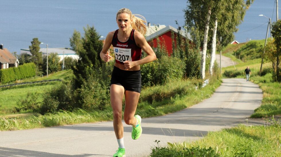 Live Johannessen Solheimdal forbedret sin åtte år gamle løyperekord med halvannet minutt i Flemstubben søndag. (Foto: Per Kaare Gagnat)