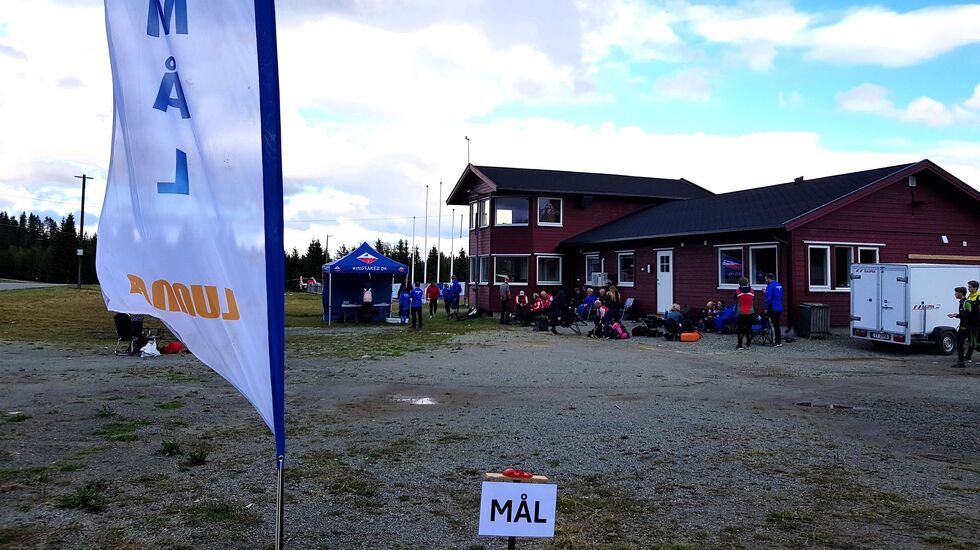 Kveldens samlingsplass på Veldre sag. (Foto: Stein Arne Negård)
