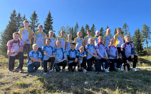 Trøyevinnere Mjøs o-cup 2024. (Foto: Vang OL/Pål Stenberg)