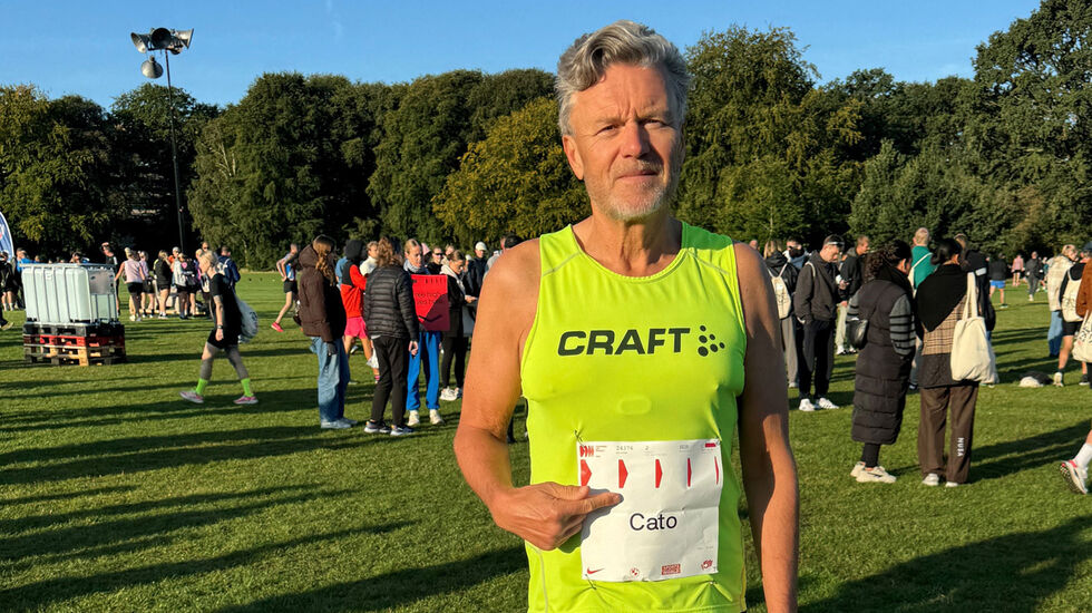 Cato Thunes er klar til start i Copenhagen Half, noe som blir et viktig skritt på veien mot Tokyo marathon neste år. (Foto: Privat)