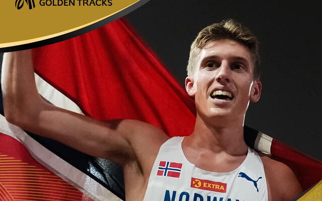 Andreas Fjeld Halvorsen er en av ti som kan bli kåra som årets Rising Star i Europa. (Foto: European Athletics)