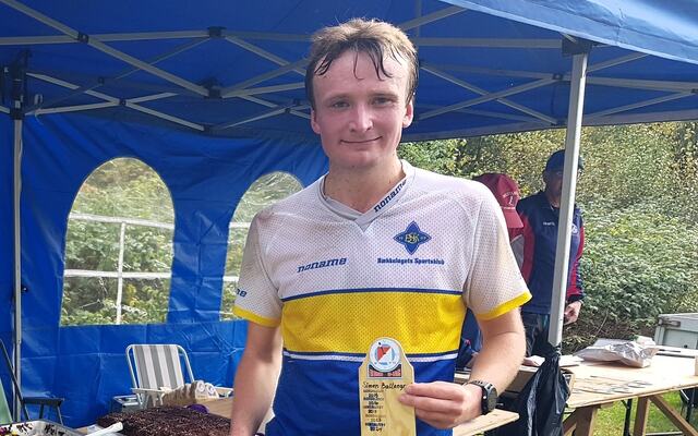 Simen Ballangrud vant den lengste løypa på 10 km i Rondslitet. (Foto: Stein Arne Negård)