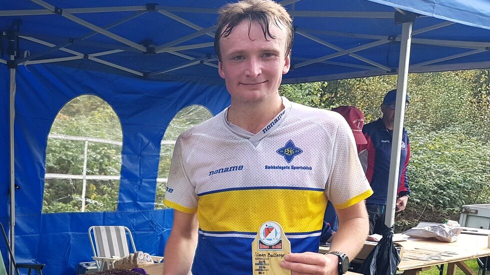 Simen Ballangrud vant den lengste løypa på 10 km i Rondslitet. (Foto: Stein Arne Negård)