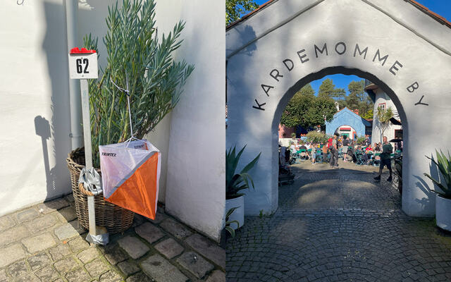 Deltagerne i Finansmesterskapet i orientering hadde poster inne i Kardemomme by. (Alle foto: Arne Dag Myking)