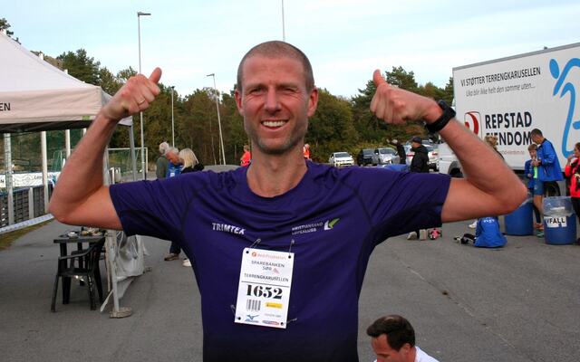 Simen Koland ble vinner av Milslukeren på 7,2 km på sterke 26:28. (Foto: Sverre Larsen)