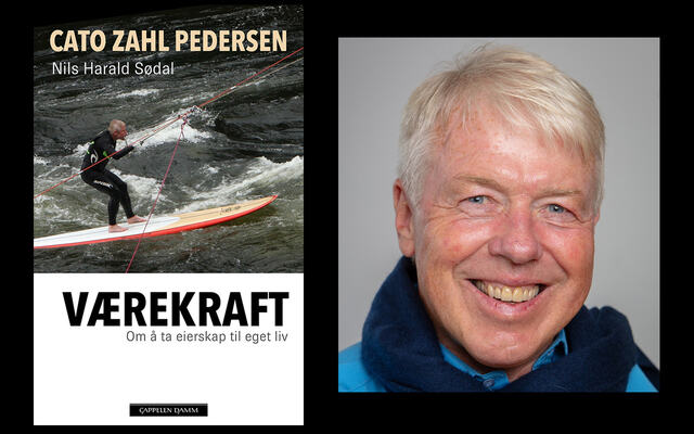 I boka Værekraft deler Cato Zahl Pedersen erfaringsbaserte og tidsaktuelle råd, teknikker og metoder med alle som vil leve et liv med opplevelse av mestring. (Foto: Cappelen Damm og Bjørn Inge Karlsen)