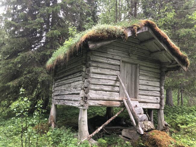 Stabbur, Bergli, Hatfjelldal kommune