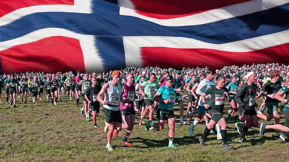 Lidingöloppet er et gigantisk arrangement med flere titalls tusen løpere i aksjon. Noen nordmenn tar også turen til den fine øya i Stockholm. (Foto: Tom-Arild Hansen)