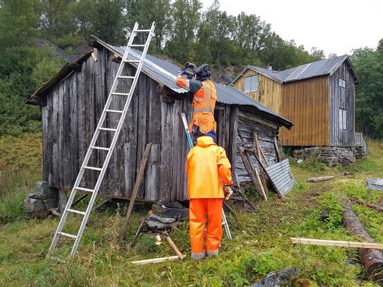 Arbeid på Brenna, Evenes kommune