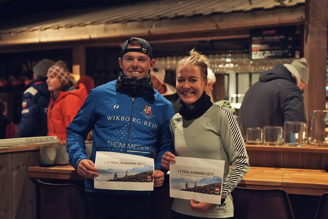 Elias Bjørdal og Julie Aspesletten hadde mest krutt igjen da det var klart for finalerunde på Hafjell. (Foto: Arrangøren)