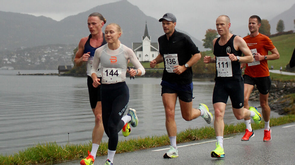Helene Melsom Tungesvik,(144), Torstein Vonen, Tambarskj (136), Kristian Mo, Moneset (111). (Foto: Vidar Nyhammer)