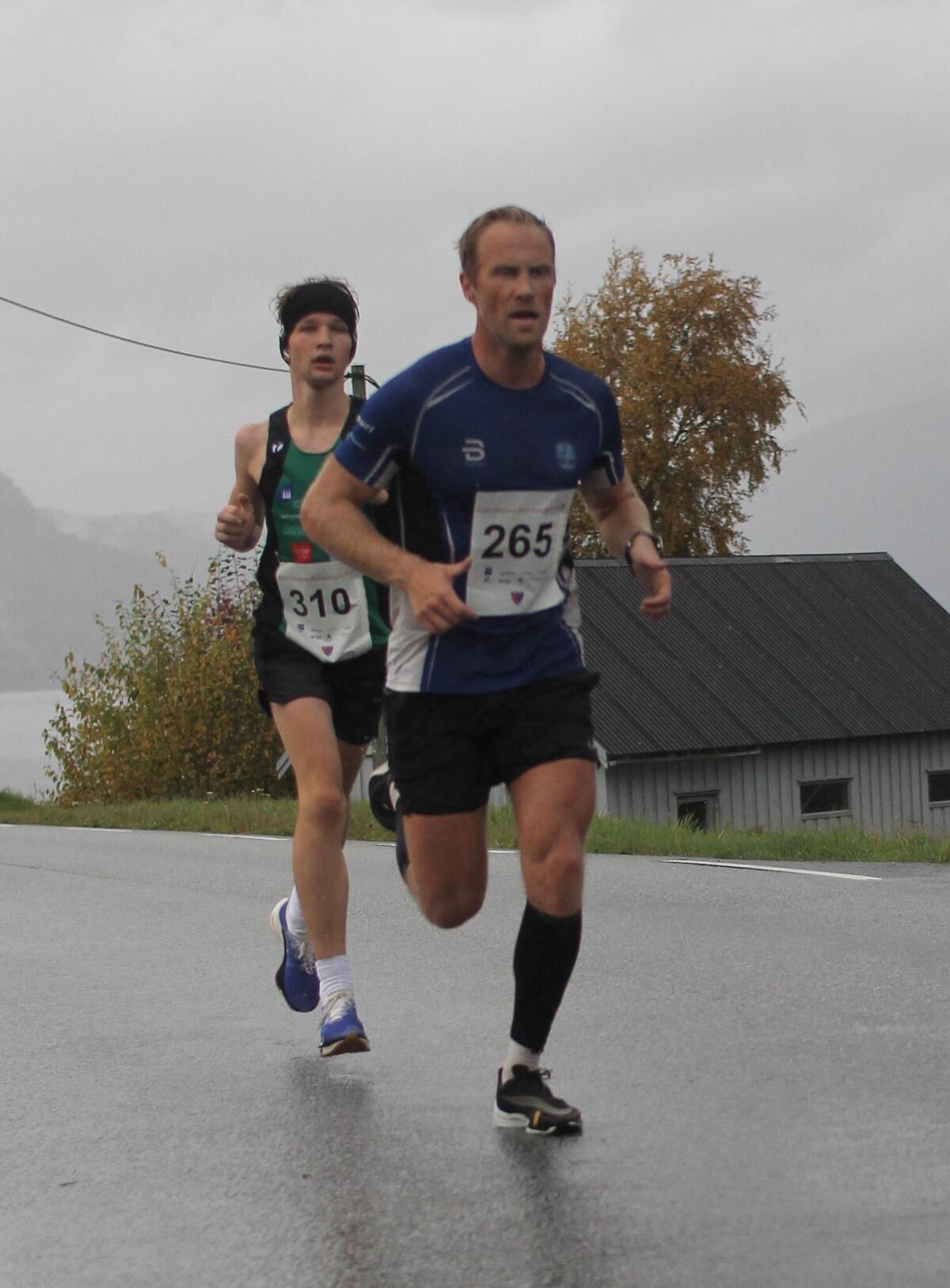 Leon Tveito, Joelster (310) og Lars Andreas Hoel, Valldal (265)