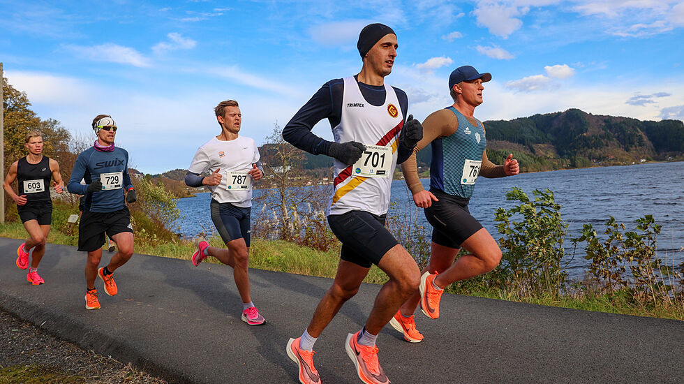 Bergen Maraton, langs Kalandsvannet