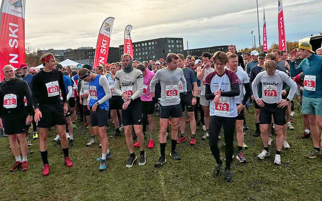 Starten går for Ivar Formoes minneløp 2024. (Foto: Arrangøren)