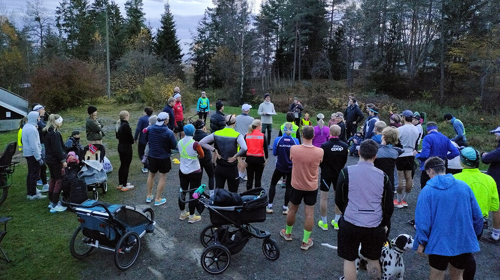 48 deltakere var klare til start da Lillogrusen ble arrangert for første gang. (Alle foto: arrangøren)