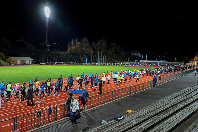 Fra starten i det 1. løpet i år