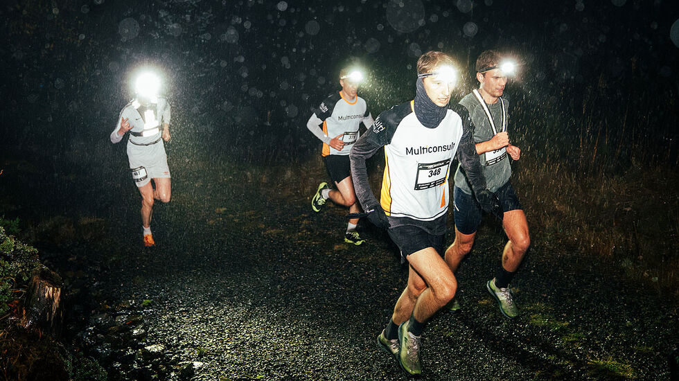 Nightrun på Fløyen
