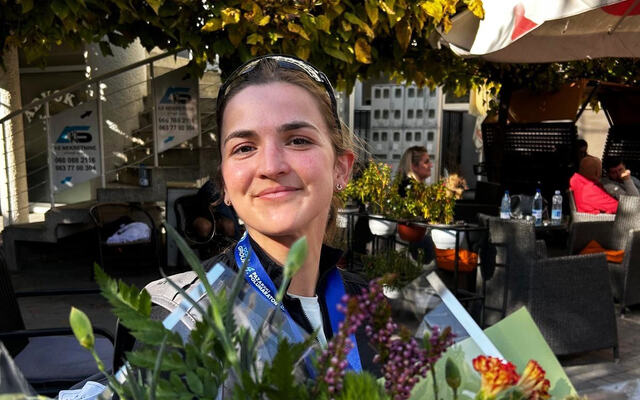 Sigrid Jervell Våg ble invitert til å være med på løpet, og hun kan fortelle at hun ble tatt godt imot. (Foto: privat)