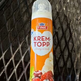 Bilde av en trykkbeholder/sprayboks med krem