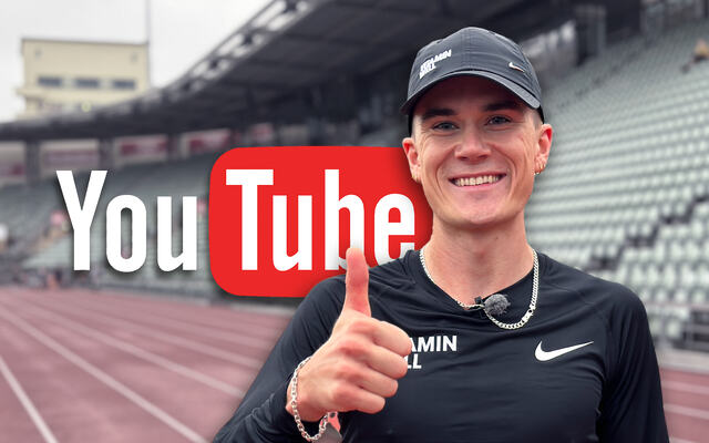 Filmen fra da Jakob Ingebrigtsen ble utfordret av folket på 400 meter er bare en av mange filmer du kan se gratis på vår Youtubekanal. (Foto: Tom-Arild Hansen)