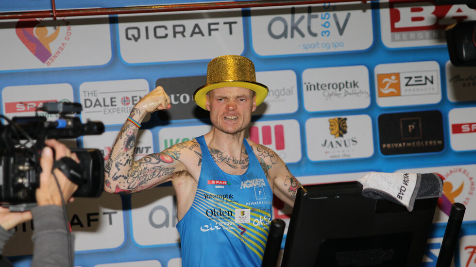 Bjørn Tore Taranger kunne juble for 264,520 km da han satte sin nåværende møllerekord i 2018. Nå er målet å forbedre den. (Foto: Tom Roger Johansen)