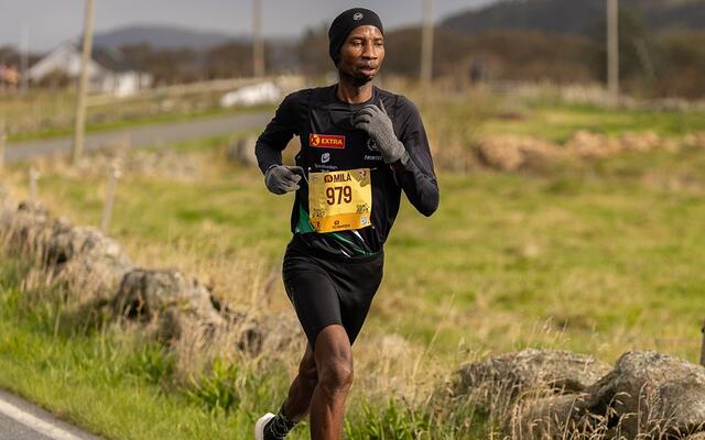 Kiruhura Emmanuel Ntagunga da han ble overlegen vinner av PB-Milå i slutten av september. (Foto: Tore Melberg)