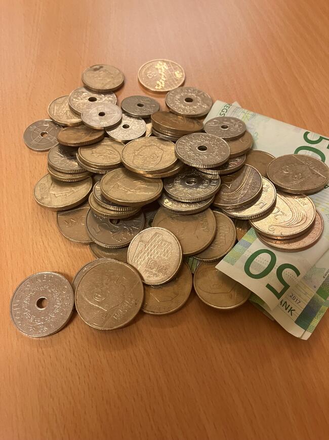 Penger @Evy Hansen. Penger @Evy Hansen.