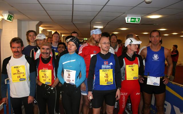 Klare for start for 17 år siden. (Foto: Bjørn Hytjanstorp)
