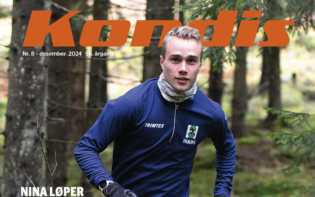 Kasper Harlem Fosser løpe fort både med og uten kart i handa. (Foto: Bjørn Johannessen)