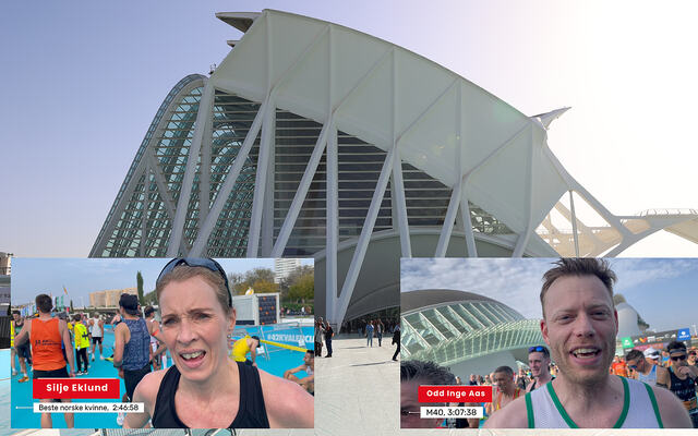 Det var 412 norske løpere i årets Valencia Marathon. Kondis snakket med noen av dem etter løpet. (Foto: Arne Dag Myking)