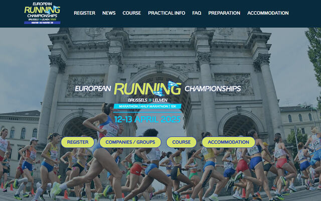 Til EM i gateløp inviteres både elite- og mosjonister til å konkurrere i lag. (Fotomontasje: European Athletics)