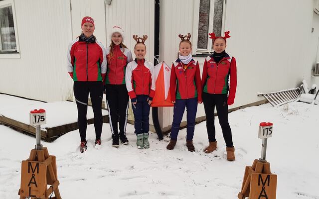 Løypeleggere og løpsledere i årets Nisse-O-løp.