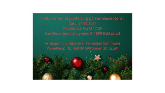 Plakat, julefeiring 2024[1]