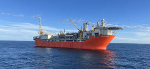 Johan Castberg FPSO anchored