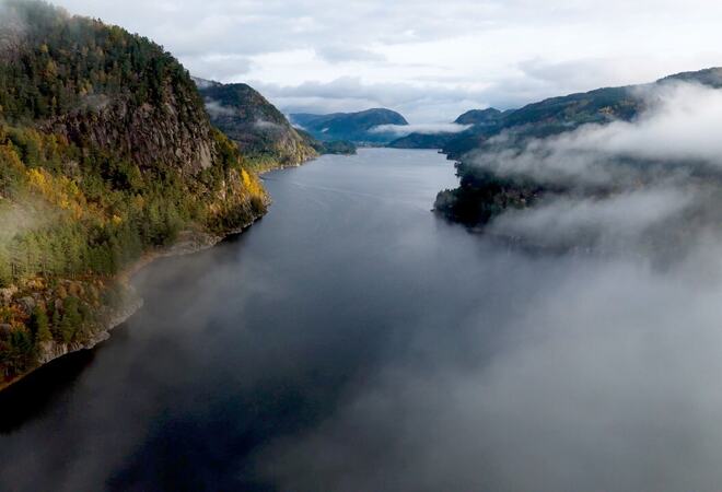 Drone Kyrkjebygd 2024. Foto: Tor Reidar Austrud