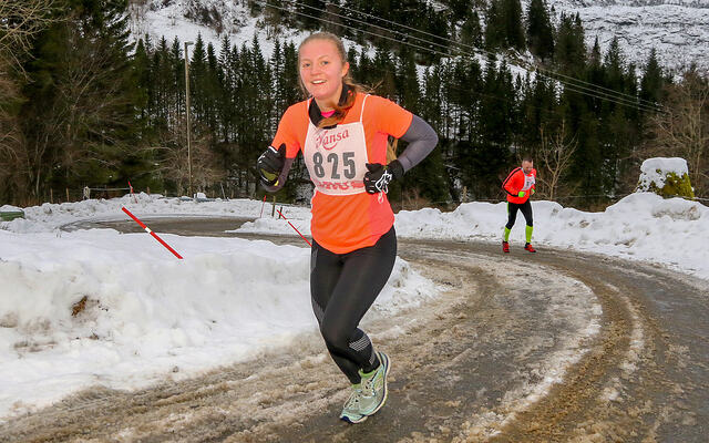 Løypen i Gåtene Opp svinger seg oppover fra Hauglandsdalen til Bontveit. (Arkivfoto: Arne Dag Myking)