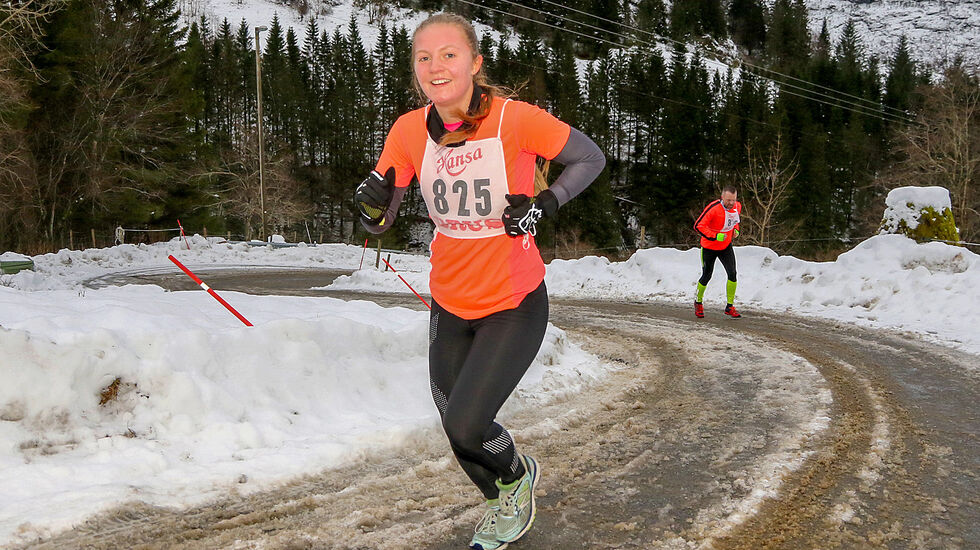 Løypen i Gåtene Opp svinger seg oppover fra Hauglandsdalen til Bontveit. (Arkivfoto: Arne Dag Myking)