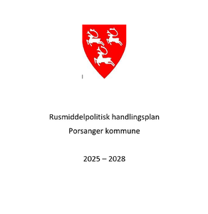 Rusmiddelpolitisk handlingsplan 2025 - 2028