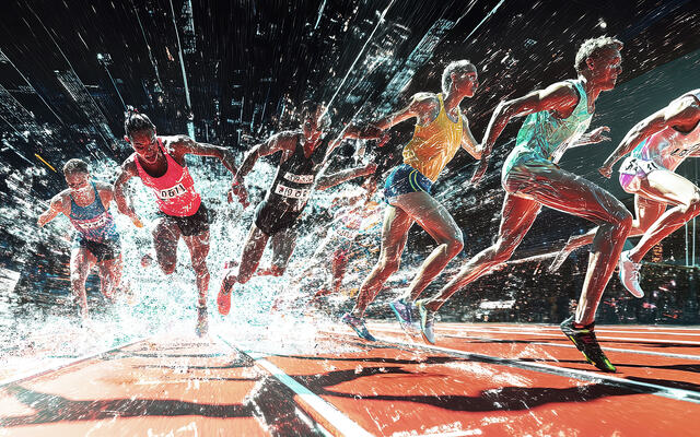 I 2026 blir det premiére for det som i følge World Athletics skal bli det ultimate mesterskapet i friidrett. (Illustrasjon: Tom-Arild Hansen)