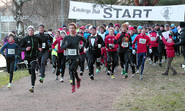 Nyttårsløpet i Tønsberg (Foto: arrangøren)