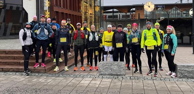 Meget spreke deltakere på plass under Lillestrøm Ribbeultra. (Foto: Ida Slorafoss)